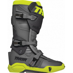 MX Stiefel Thor Radial - Grau und Gelb