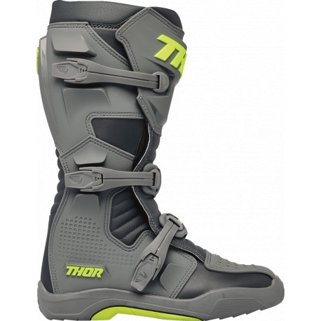 Bottes MX Thor Blitz XR - Gris et jaune