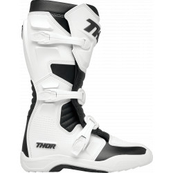 Bottes MX Thor Blitz XR - Blanc et noir