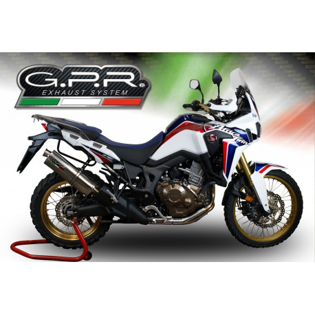 Echappement GPR Trioval - Honda CRF 1000 A / D 2016-17