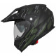 Casque Moto Vito Adventure Molino - Noir mat et vert