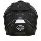 Casque Moto Vito Adventure Molino - Noir mat et vert