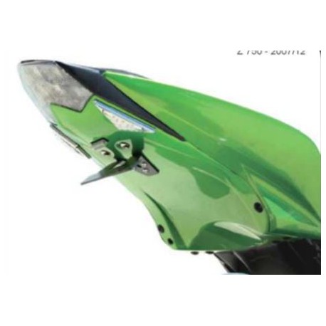 Radkasten grün - Kawasaki Z750 07-12, Z1000 07-09
