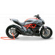 Echappement Hpcorse Hydroform Noir - Ducati 1200 Diavel 2011-16