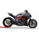 Exhaust Hpcorse Hydroform Factory Line Black Ducati 1200 Diavel 2011-16