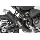 Echappement HPCORSE SP-1 Short Titanium Noir Position Basse - Ducati DesertX 2022 /+