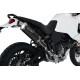 Exhaust HPCORSE SP-1 Short Titanium Black High Position - Ducati DesertX 2022 /+