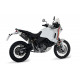 Auspuff HPCORSE SP-1 Short Titanium Schwarz Hoch Position - Ducati DesertX 2022 /+