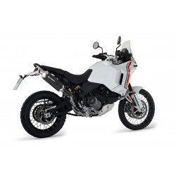 Exhaust HPCORSE SP-1 Short Titanium Black High Position - Ducati DesertX 2022 /+