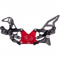 Spider Racing Fussrastenanlage Aprilia RSV4 / Tuono V4 2011-16