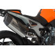 Echappement Hpcorse SP-3 Carbon Short 230 KTM 790 Duke / L 2018-20