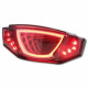 Tinted LED tail light Ducati 800 / 1100 scrambler 2015-22