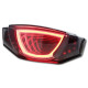 Tinted LED tail light Ducati 800 / 1100 scrambler 2015-22