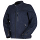 Furygan Veste Moto Cuir Clint Evo - Bleu