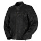 Furygan Motorcycle Leather Jacket Legend Evo - Black