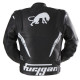 Furygan Leather Motorbike Jacket Pro One - Black and white