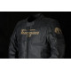 Furygan Veste Cuir Moto Sherman Evo - Noir et or