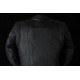 Furygan Veste Cuir Moto Sherman Evo - Noir et or