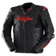 Furygan Veste Moto Cuir Raptor Evo 3 - Noir et rouge