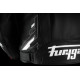Furygan Veste Moto Cuir Raptor Evo 3 - Noir, blanc, blanc