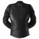 Furygan Veste Moto Cuir Femme Alba - Noir et or