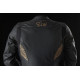 Furygan Leather Motorbike Jacket Woman Alba - Black and Gold