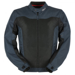 Furygan Textilien Motorradjacke Mistral Evo 3 - Schwarz und Blau