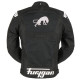 Furygan Motorbike Textile Jacket Atom Vented Evo - Black and white