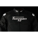 Furygan Veste Moto Textile Atom Vented Evo - Noir et blanc