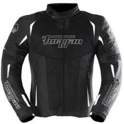 Furygan Motorbike Textile Jacket Ultra Spark 3in1 Vented + - Black and white