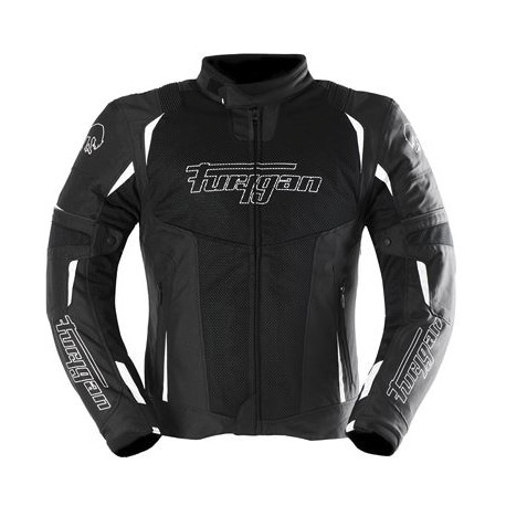 Furygan Motorrad Textilienjacke Ultra Spark 3in1 Vented + - Schwarz und Weiss