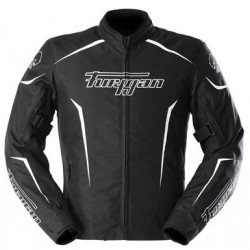 Furygan Motorbike Textile Jacket Yori - Black, white, white