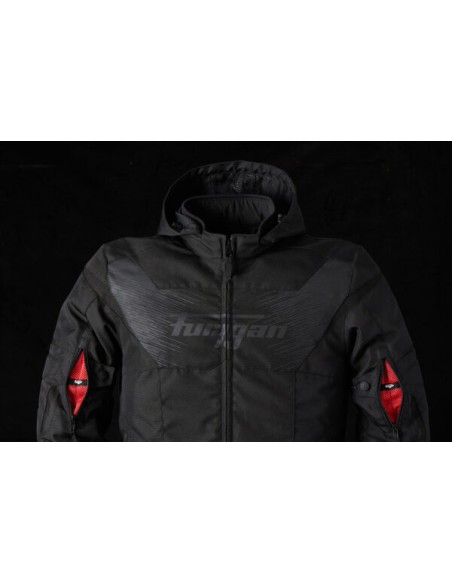 Furygan Motorcycle Textile Jacket Shard - Black