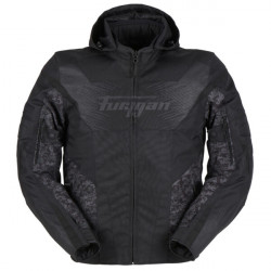 Furygan Motorcycle Textile Jacket Shard - Black and pixel