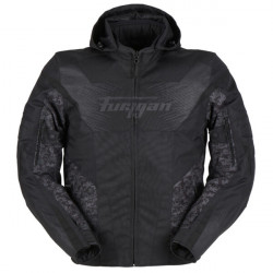 Furygan Motorrad Textilienjacke Shard - Schwarz und Pixel