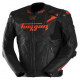 Furygan Motorradlederjacke Raptor Evo 3 - Schwarz, Rot, Rot