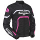 Furygan Motorbike Textile Jacket Woman Mystic Evo Vented - Black, white, pink