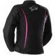 Furygan Motorrad Textilienjacke Frau Odessa Vented 3in1 - Schwarz, Weiss, Rosa