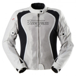 Furygan Motorrad Textilienjacke Frau Odessa Vented 3in1 - Schwarz, Perle