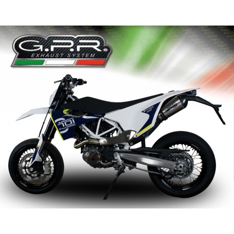 Exhaust GPR GPE Anniversary Evo4 - Husqvarna 701 Supermoto 2021/+