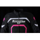 Furygan Motorrad Textilienjacke Frau Mystic Evo - Schwarz, Weiss, Rosa