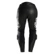 Furygan Pantalon Moto Cuir Drack - Noir et blanc