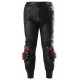 Furygan Motorbike Leather Pants Drack - Black, red, red