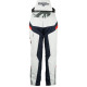 Furygan Motorrad Textilhose Frau Apalaches - Blau, Pearl, Rot