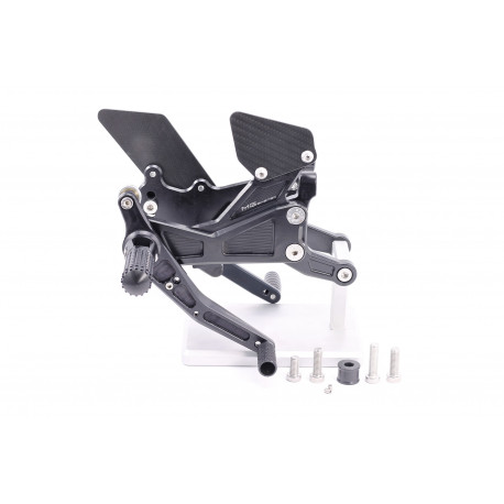 MG Biketec rearset - Ducati Panigale V4 / S 2021 /+