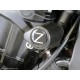 Powerbronze Crash Post Blocks Black - Kawasaki Z900