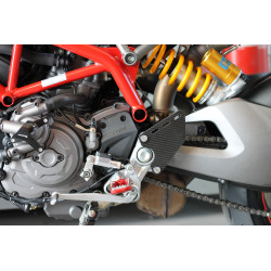 Carbon heel protector MG-biketec - Ducati 950 Hypermotard 2019 /+