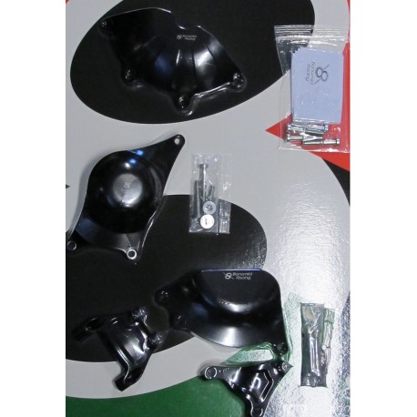 Cover Protections black Bonamici Racing Full kit - Honda CBR 1000 RR 17 / +