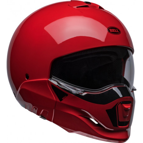 Casque Moto BELL Broozer Duplet Gloss Red