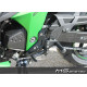 MG Biketec rearset - Kawasaki Z800 / Z800e